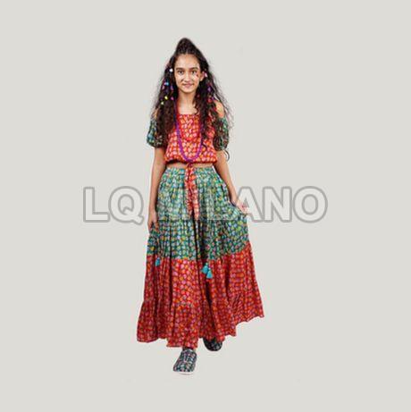 Best Girl floral Print skirt and top set supplier,Pune, Maharashtra,Fashions,Kids